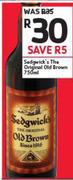 Sedwick's The Original Old Brown-750ml