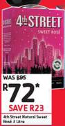 4th Street Natural Sweet Rose-3Ltr