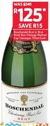 Boschendal Brut Or Brut Rose Non-Vintage Method Cap Classique-750ml