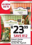 Nature's Garden Country Mix Or Garden Mix-1Kg Each