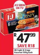 I&J Light & Crispy Assorted-500g Each
