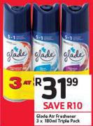Glade Air Freshener-3x180ml Triple Pack