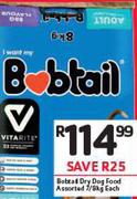 Bobtail Dry Dog Food Assorted-7/8Kg Each