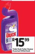 Duck Toilet Cleaner Assorted-500ml
