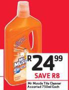 Mr Muscle Tile Cleaner Assorted-750ml