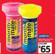 Poolbrite Month Mate Super Plus Floater-1.5Kg Each