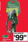 PnP Garden Pro 20.5mm Ratchet Pruner