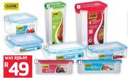 Addis 4 Side Locked Rectangular Foodsaver 1.3Ltr