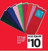 PnP Single Face Cloth Assorted-Each
