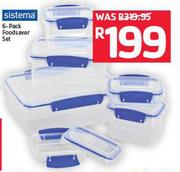 Sistema 6 Pack Food Saver Set
