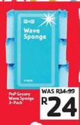 Pnp Groovy Wave Sponge 3-Pack