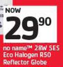 No Name 28W SES Eco Halogen R50 Reflector Globe-Each