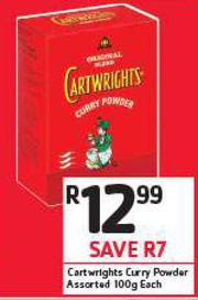 Cartwrights curry powder deals