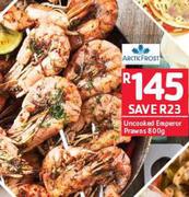 Arctik Frost Uncooked Emperor Prawns-800g