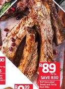 PnP Uncooked Sweet And Sticky Pork Ribs-Per Kg