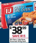 I&J Out O The Oven Assorted-400g Each