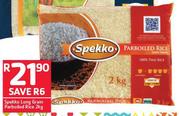 Spekko Long Grain Parboiled Rice-2Kg