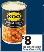 Koo Baked Beans In Tomato sauce-410g