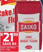 Sasko Cake Wheat Flour-2.5Kg