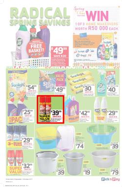 Pick n Pay KZN : Radical Rand Savers (25 Sep - 08 Oct 2017), page 6