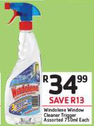 Windolen Window Cleaner Trigger Assorted-750ml Each