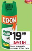 Doom Insecticide Assorted-300ml Each