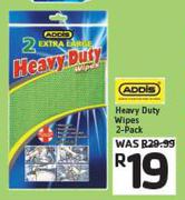 Addis Heavy Duty Wipes 2 Pack
