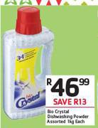 Bio Crystal Dishwashing Powder Assorted-1Kg Each