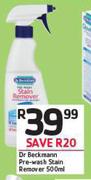 Dr Beckmann Pre Wash Stain Remover-500ml