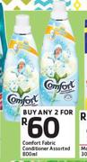 Comfort Fabric Conditioner Assorted-2 x 800ml