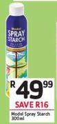 Model Spray Starch-300ml