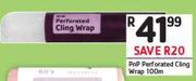 PnP Perforated Cling Wrap-100m