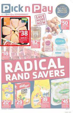 Pick n Pay KZN : Radical Rand Savers (10 Oct - 22 Oct 2017), page 1