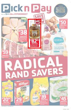 Pick n Pay KZN : Radical Rand Savers (10 Oct - 22 Oct 2017), page 1