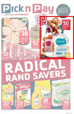Pick n Pay KZN : Radical Rand Savers (10 Oct - 22 Oct 2017), page 1