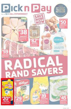 Pick n Pay KZN : Radical Rand Savers (10 Oct - 22 Oct 2017), page 1