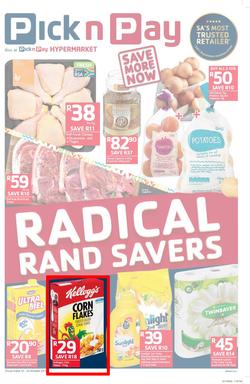 Pick n Pay KZN : Radical Rand Savers (10 Oct - 22 Oct 2017), page 1