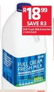 PnP Fresh Milk Assorted-2Ltr Each