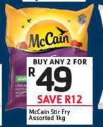McCain Stir Fry Assorted-2 x 1Kg