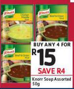 Knorr Soup Assorted-4 x 50g