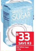 PnP White Sugar-2.5kg