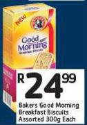 Bakers Good Morning Breakfast Biscuits Assorted-300g Each