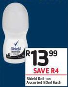 Shield Roll On Assorted-50ml Each