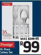 Prestige 16 Piece Cutlery Set