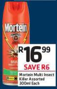 Mortein Multi Insect Killer-300ml Each