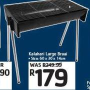 Kalahari Large Braai 60x30x14cm