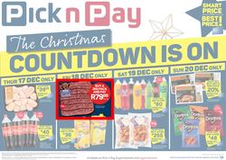 Pick n Pay Kwazulu-Natal : The Christmas Countdown Is On (17 December - 20 December 2020), page 1