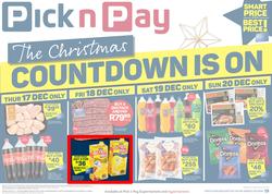 Pick n Pay Kwazulu-Natal : The Christmas Countdown Is On (17 December - 20 December 2020), page 1