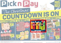 Pick n Pay Kwazulu-Natal : The Christmas Countdown Is On (17 December - 20 December 2020), page 1