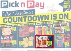 Pick n Pay Kwazulu-Natal : The Christmas Countdown Is On (17 December - 20 December 2020), page 1